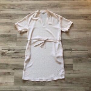 Babaton Cream Short Sleeve Dress